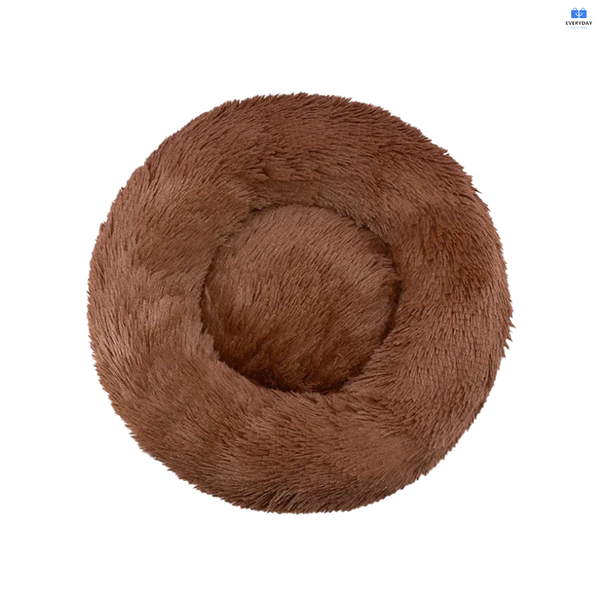 Round Plush Pet Bed